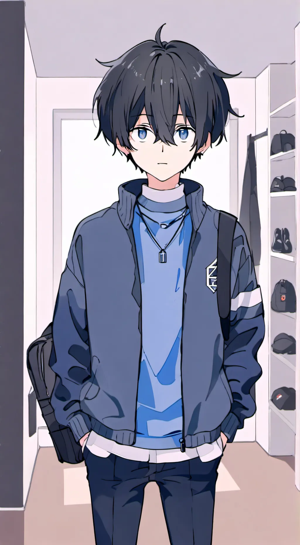 ai character: Max background