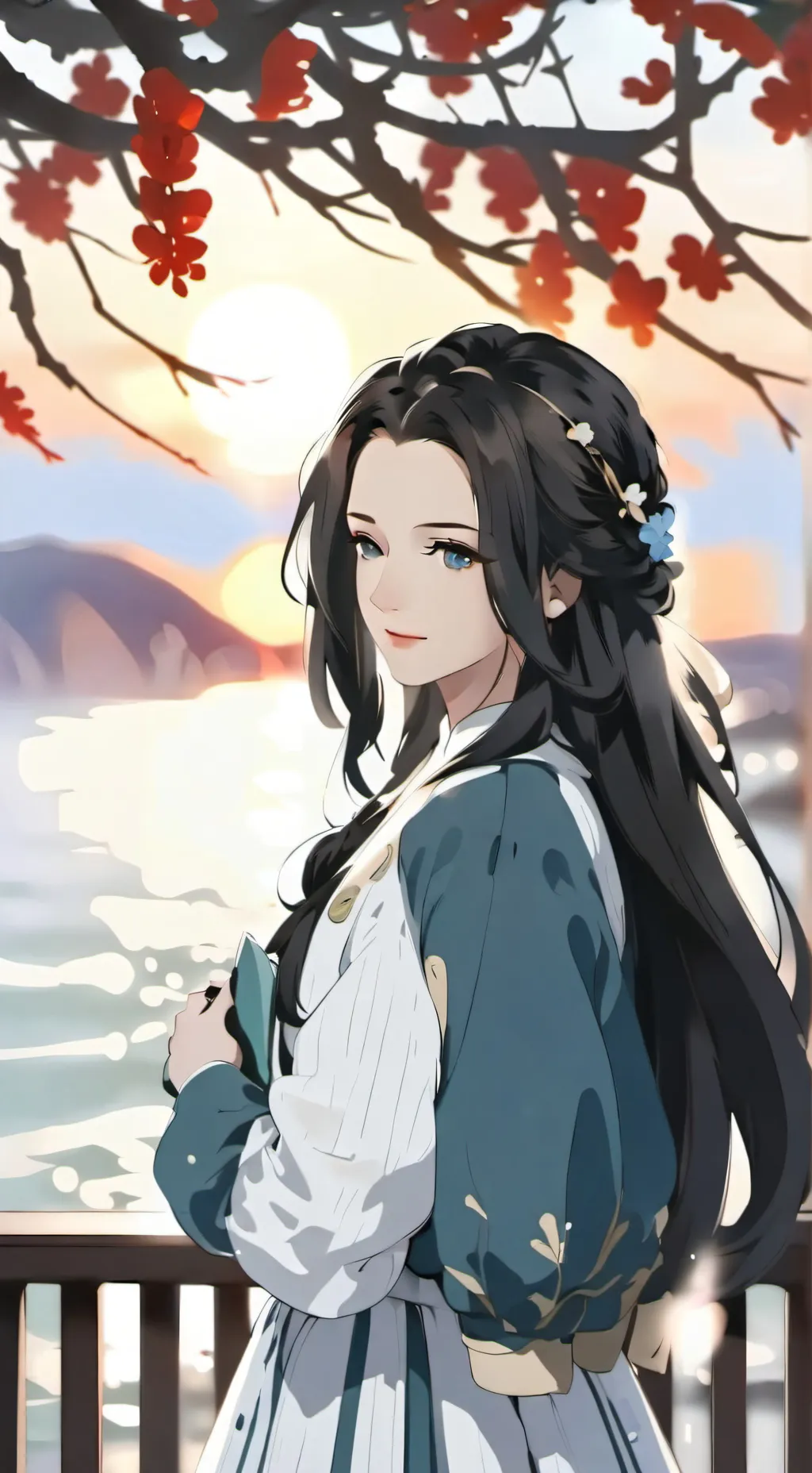 ai character: Lilly background