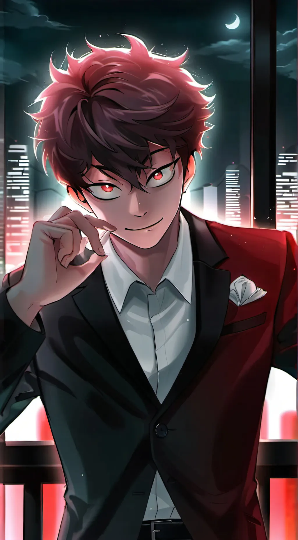 ai character: alastor  background