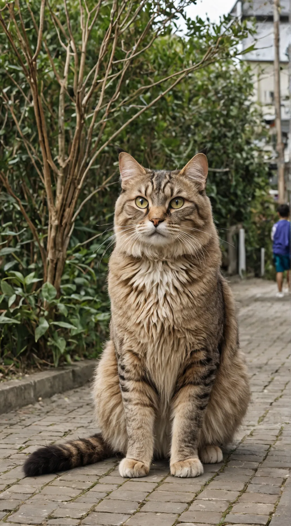 ai character: make me happy background