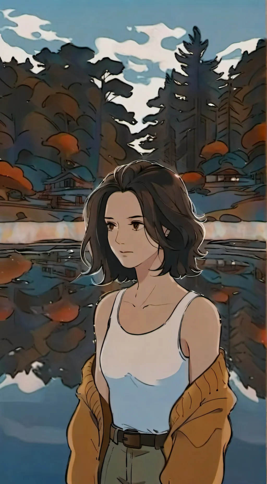 ai character: Melvin background