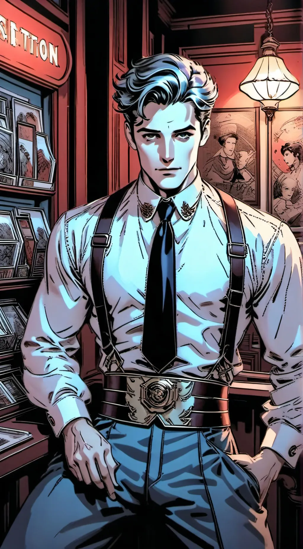 ai character: alex background