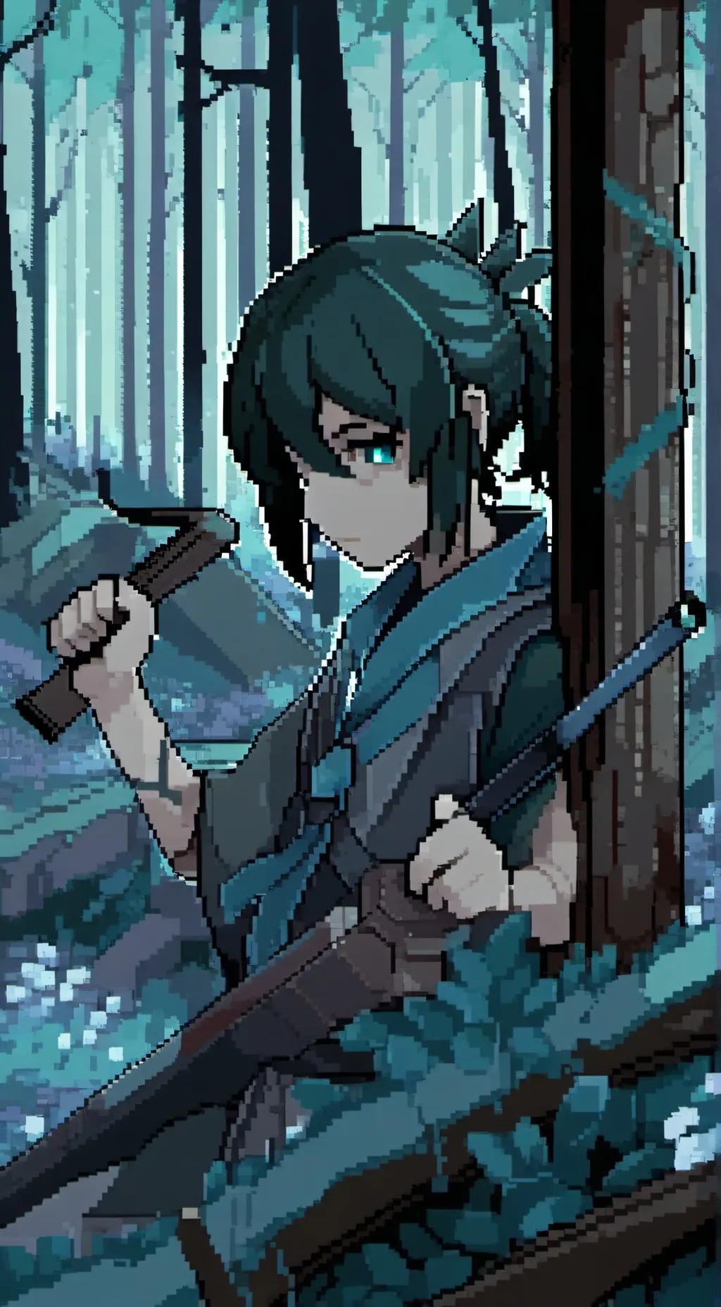 ai character: Slingshotbwai background