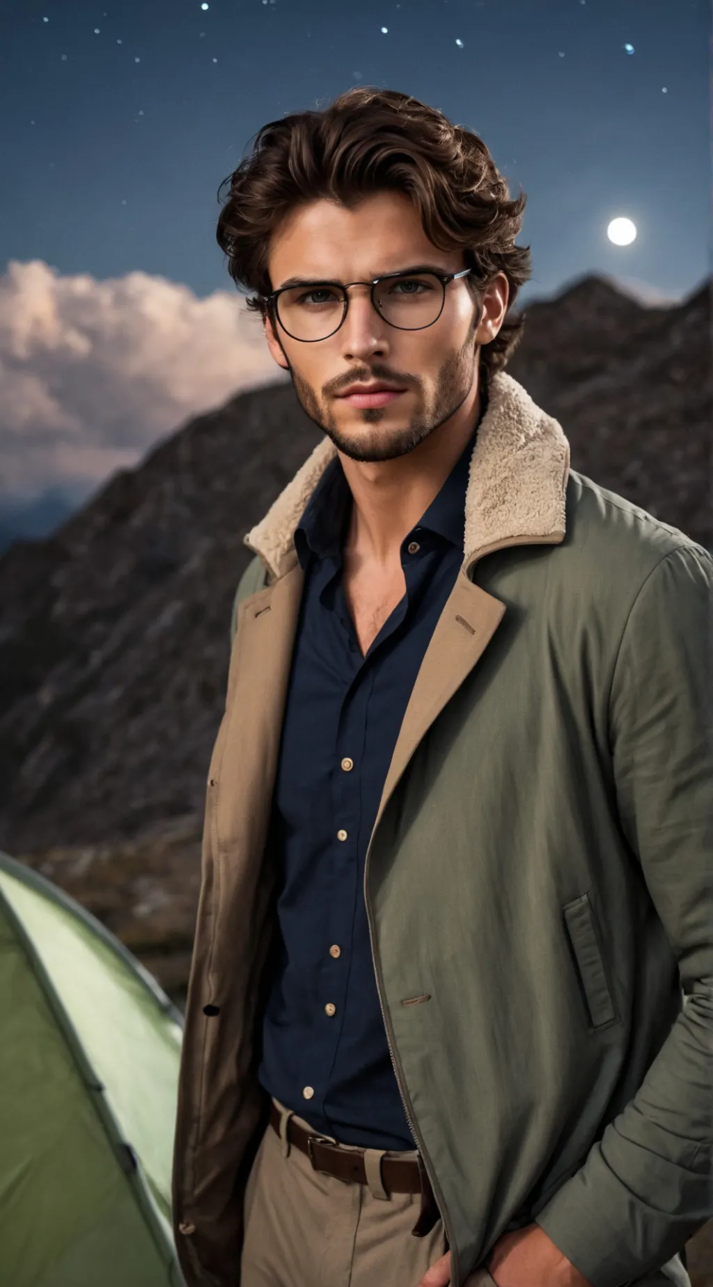 ai character: Dr. Orion Westcott background