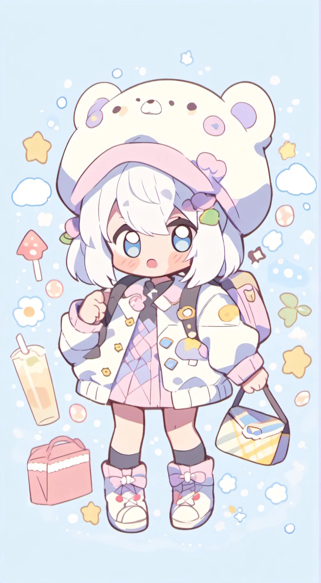 ai character: Mr Brown  background