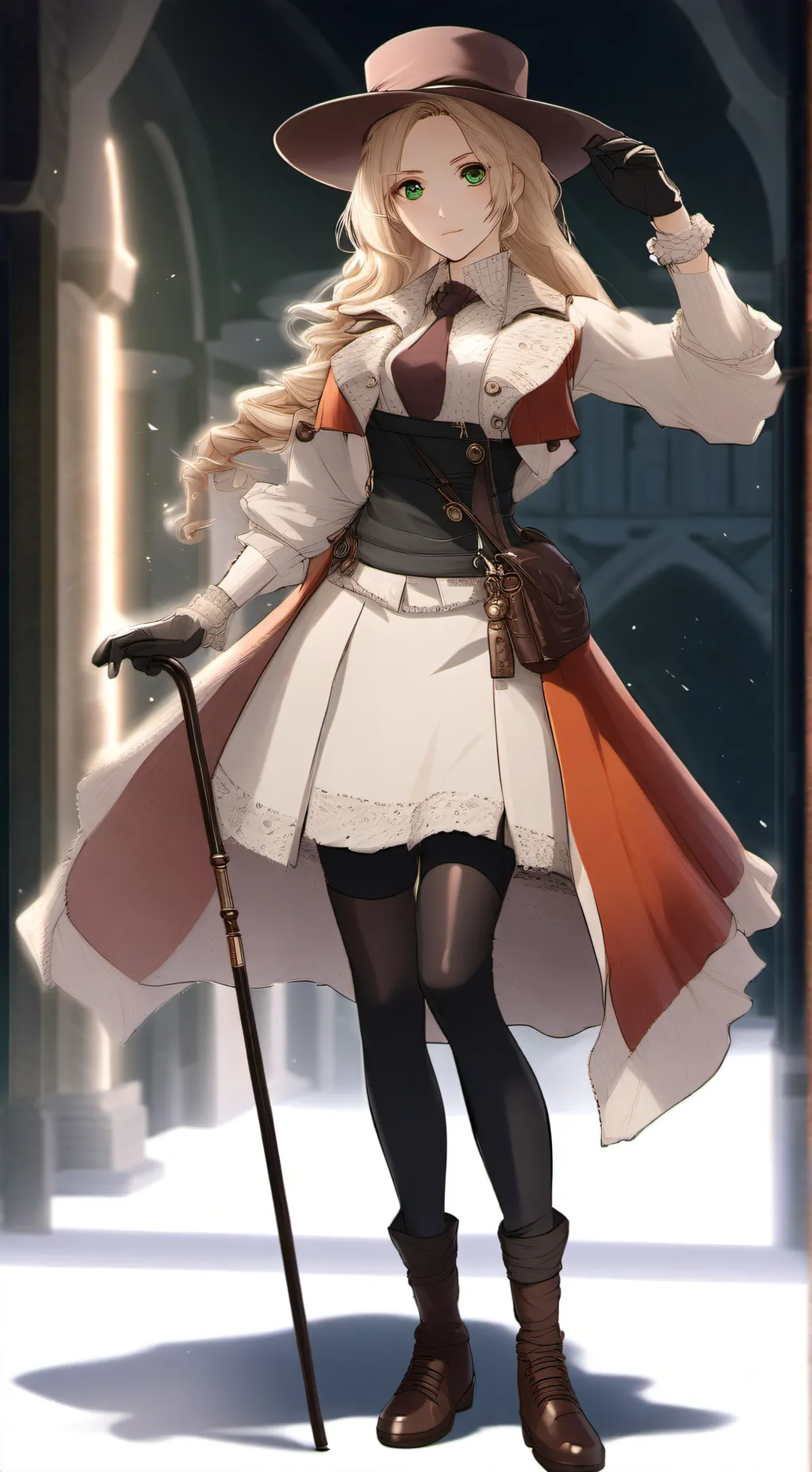 ai character: Ashleigh Petrichor background