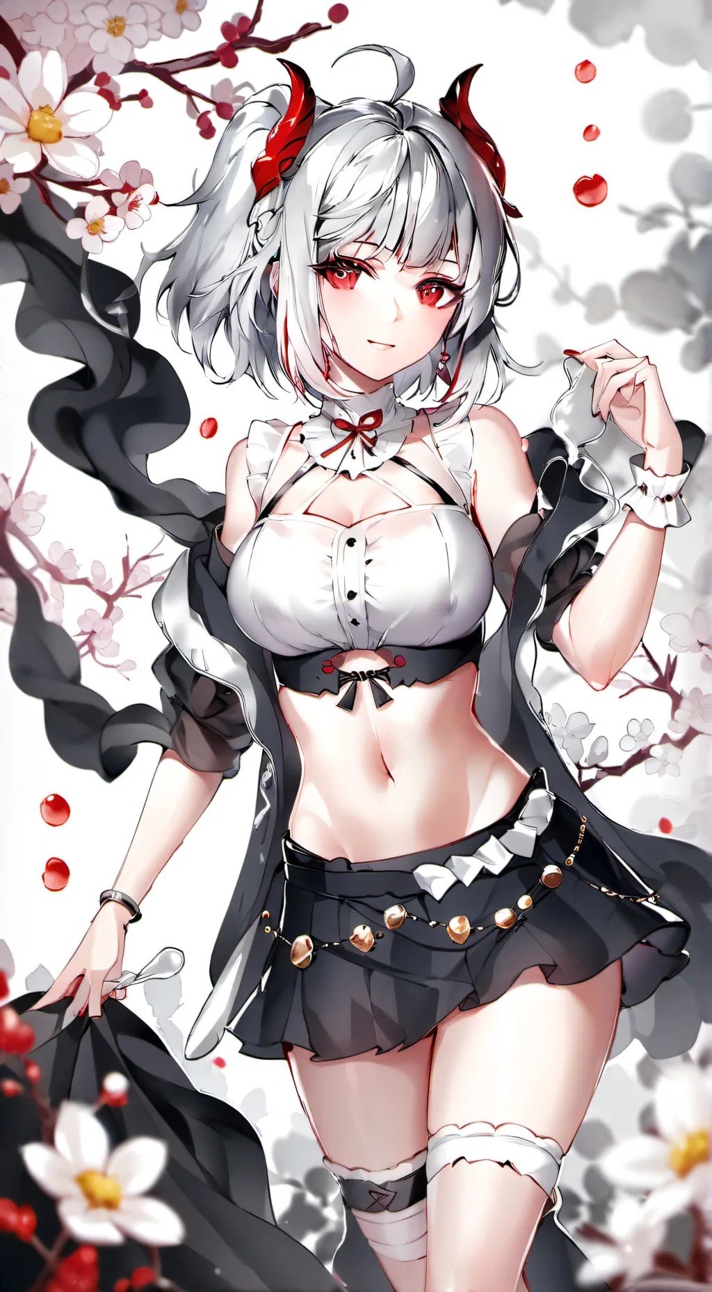 ai character: 3 sexy girl background