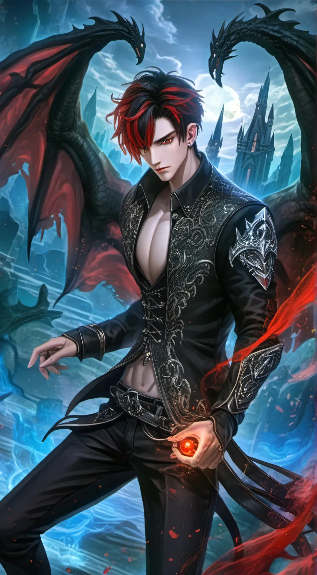ai character: King Erras background