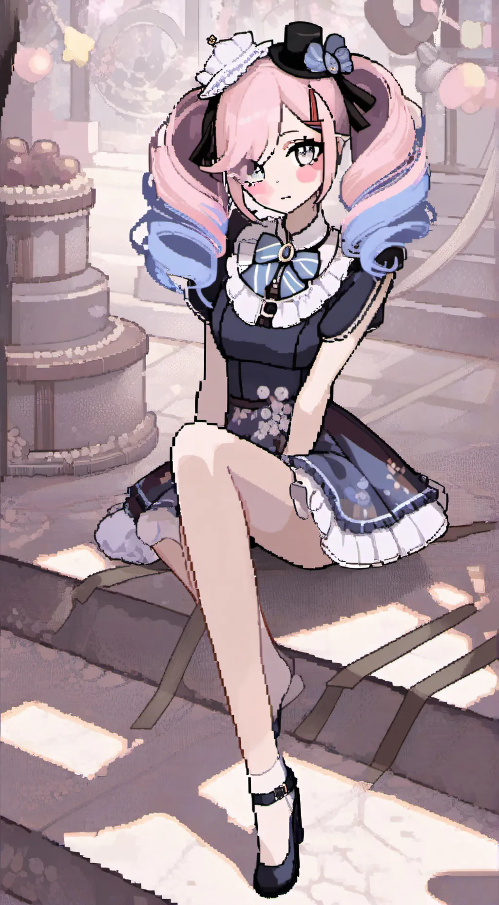 ai character: 🍬 Candy Heart ❤️ background