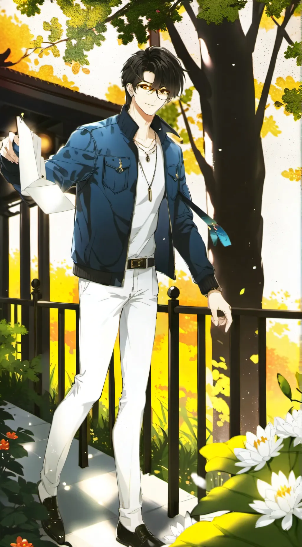 ai character: Max background