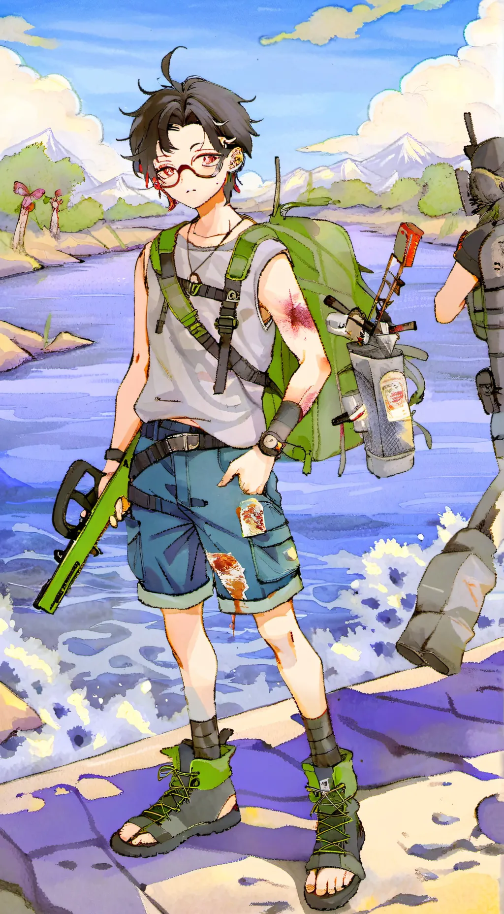 ai character: jake background