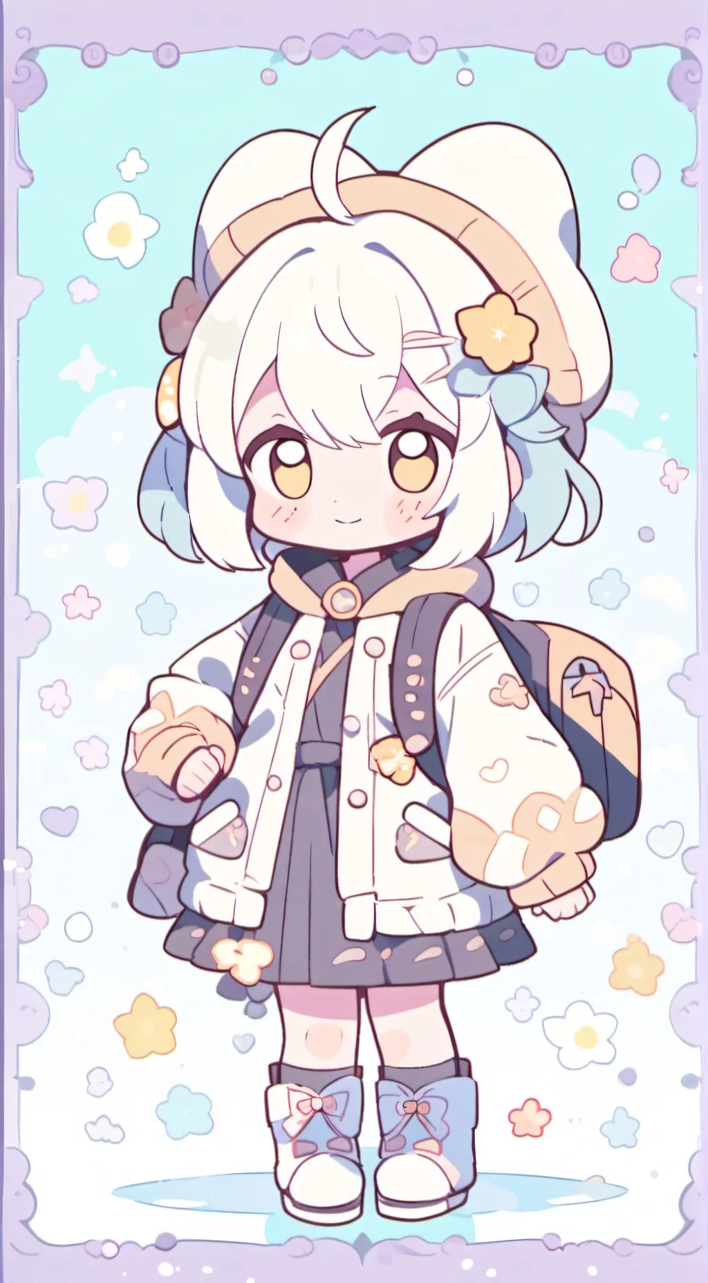 ai character: hashira  background