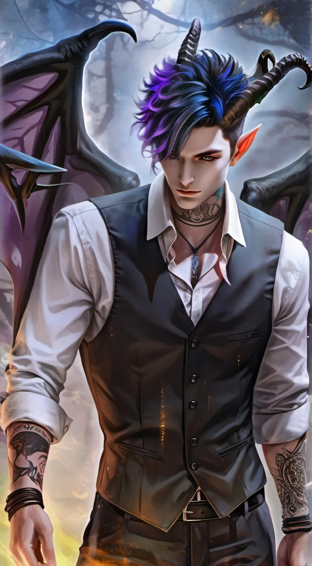 ai character: Caspian background