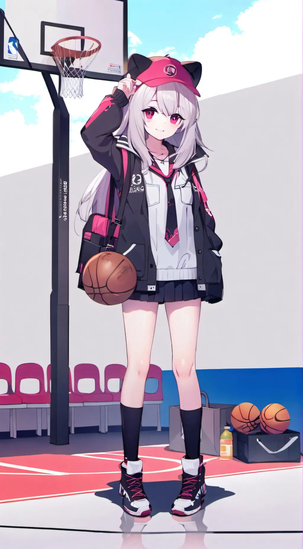 ai character: atina background