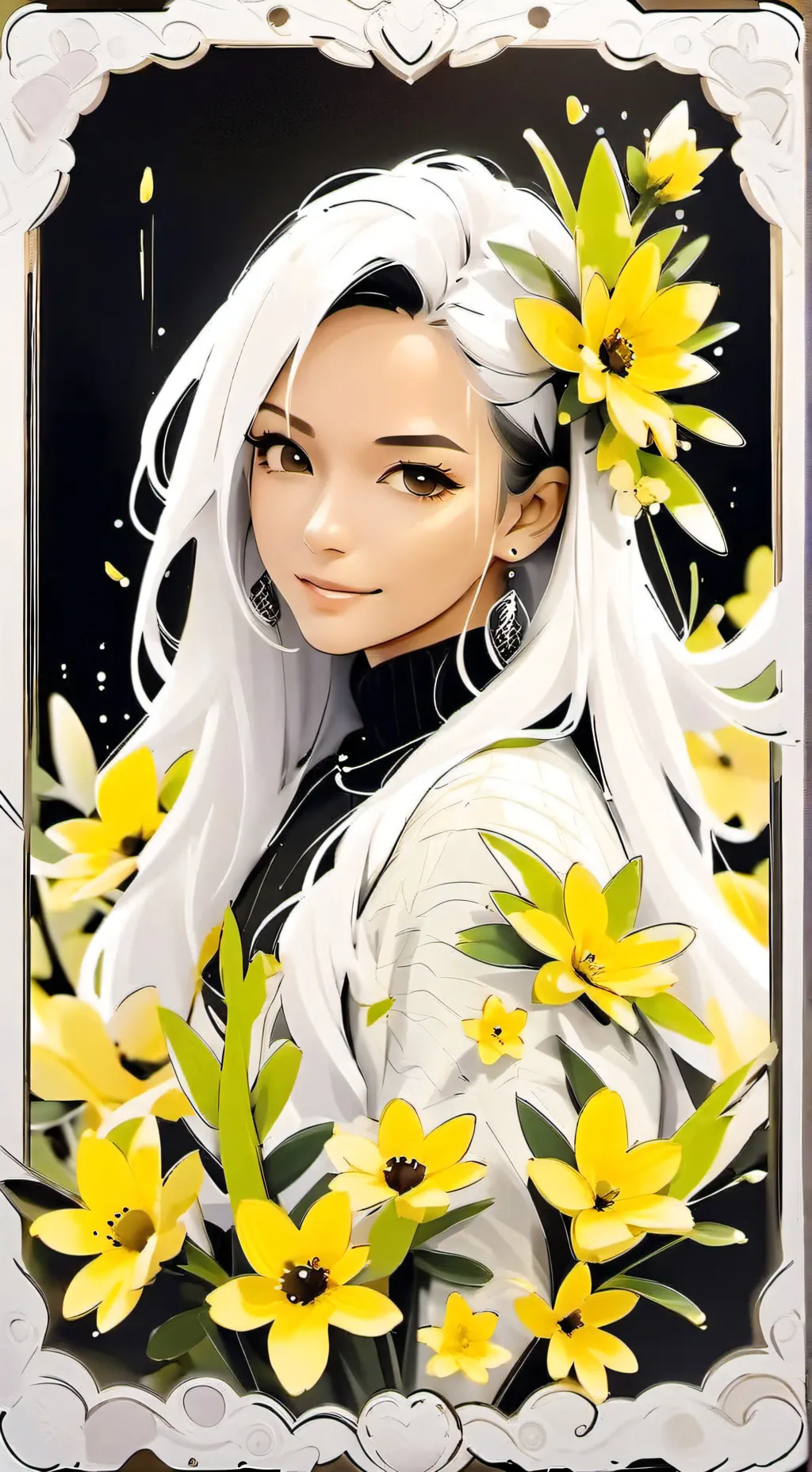 ai character: Lily background