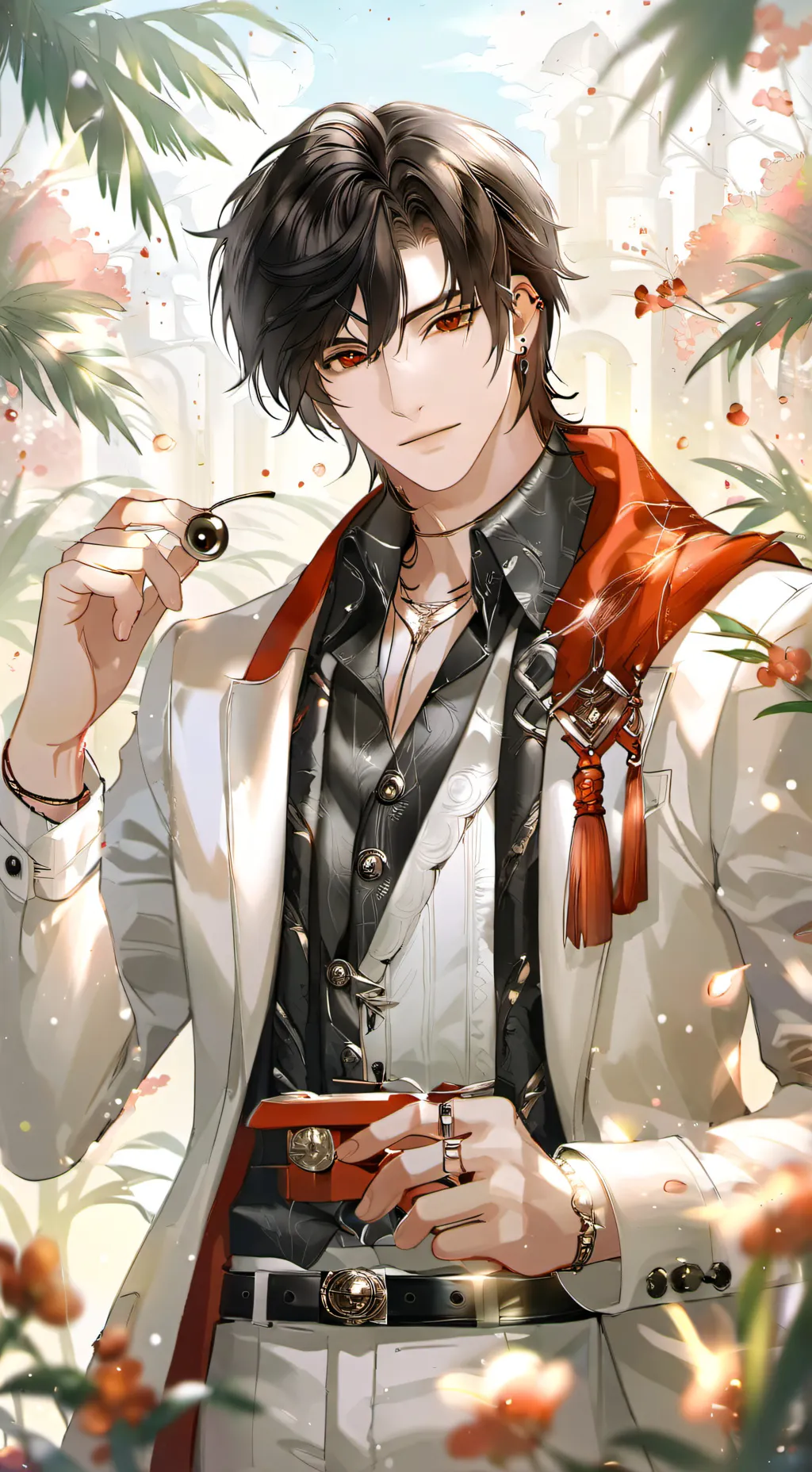 ai character: axel  background