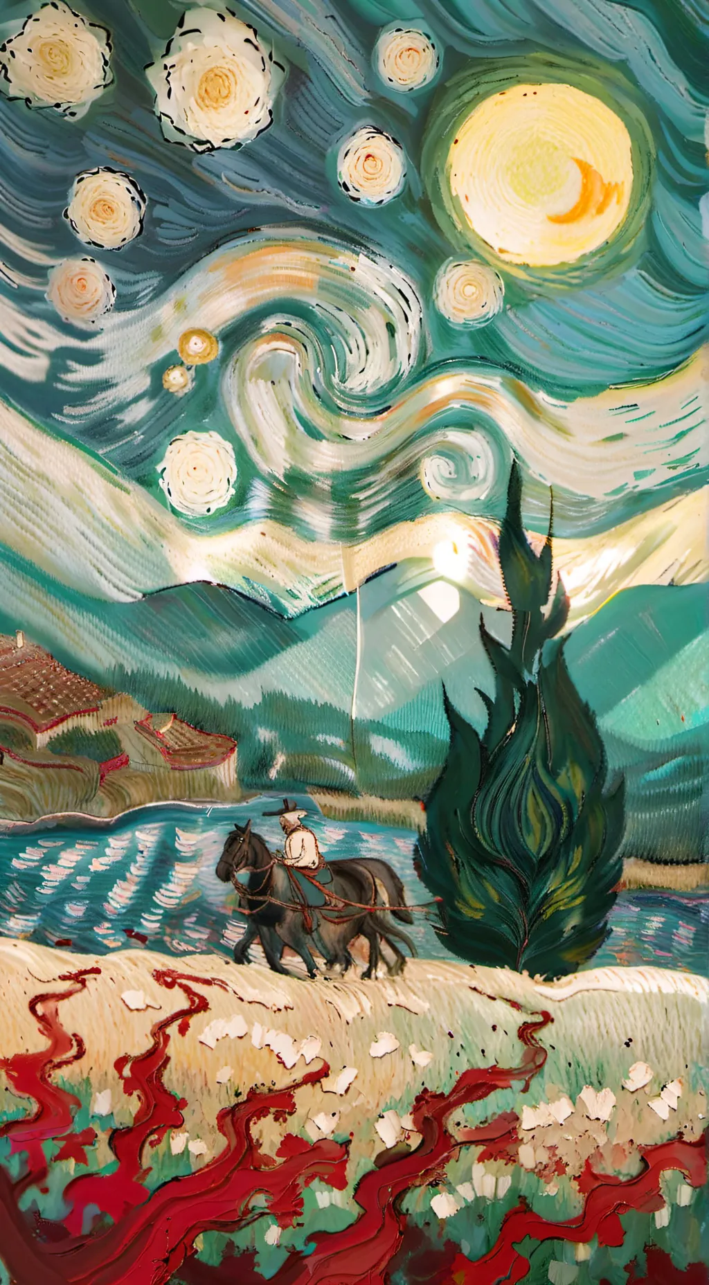 ai character: guy  background