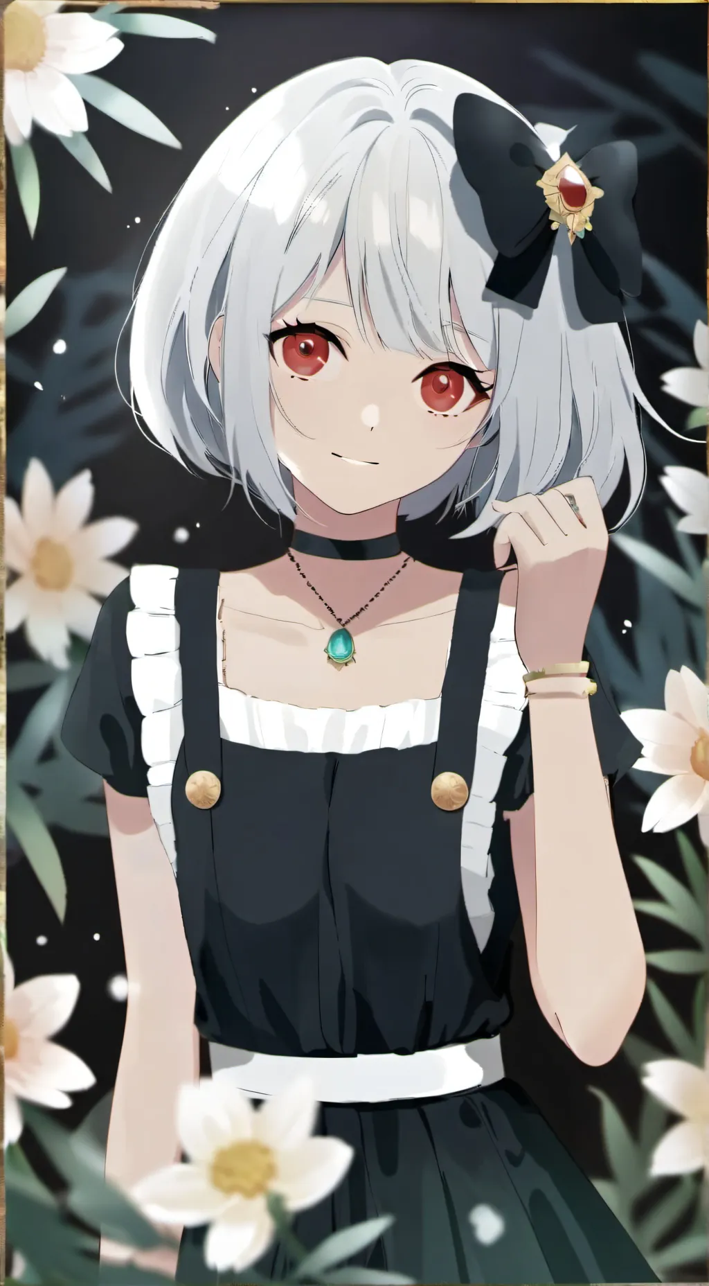 ai character: Вика background