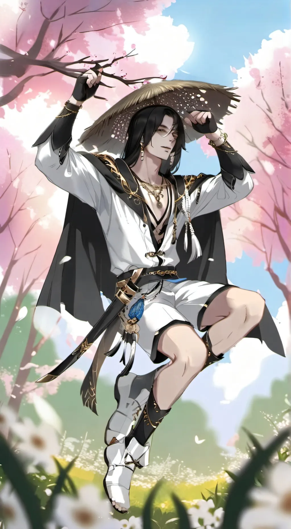 ai character: 🖤Eliot🩶 background