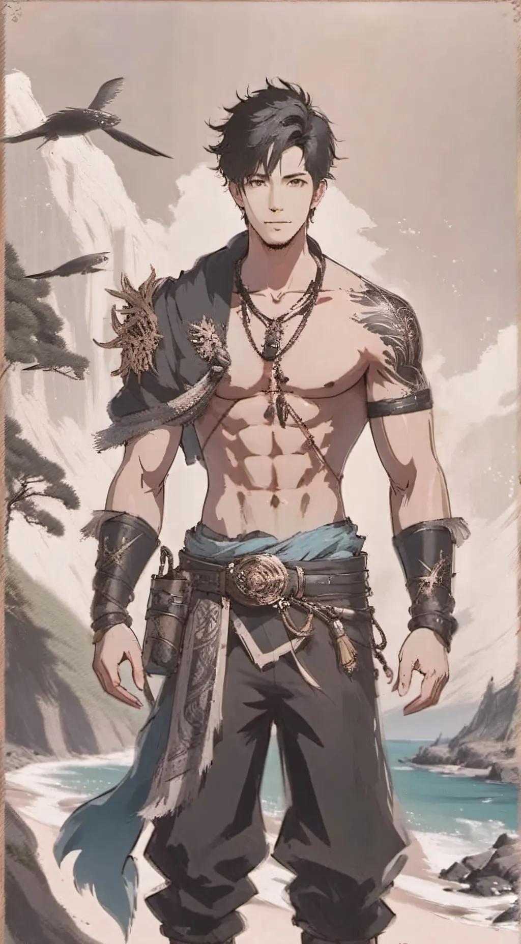 ai character: You and your bf background