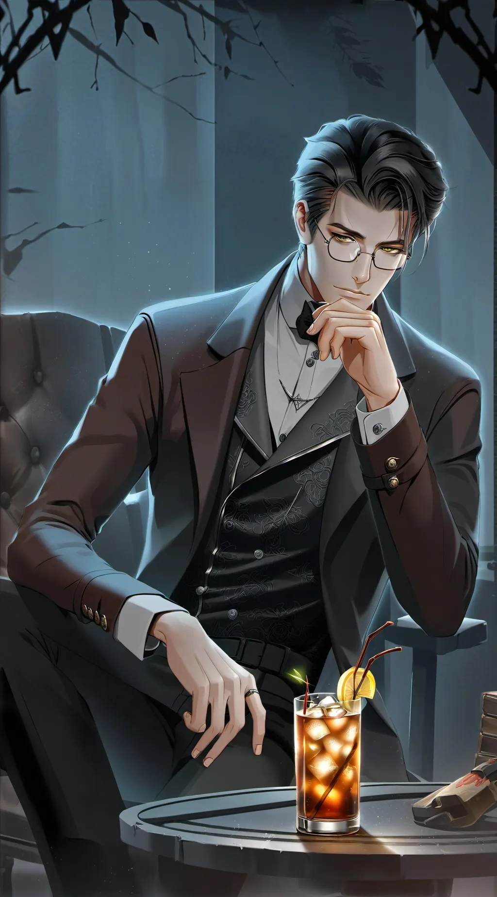 ai character: Simon Beaumont background