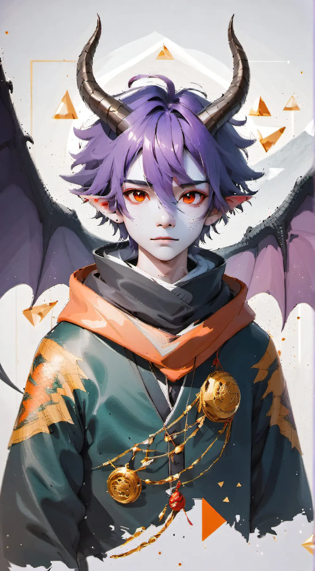 ai character: ♡durple x simon♡ background