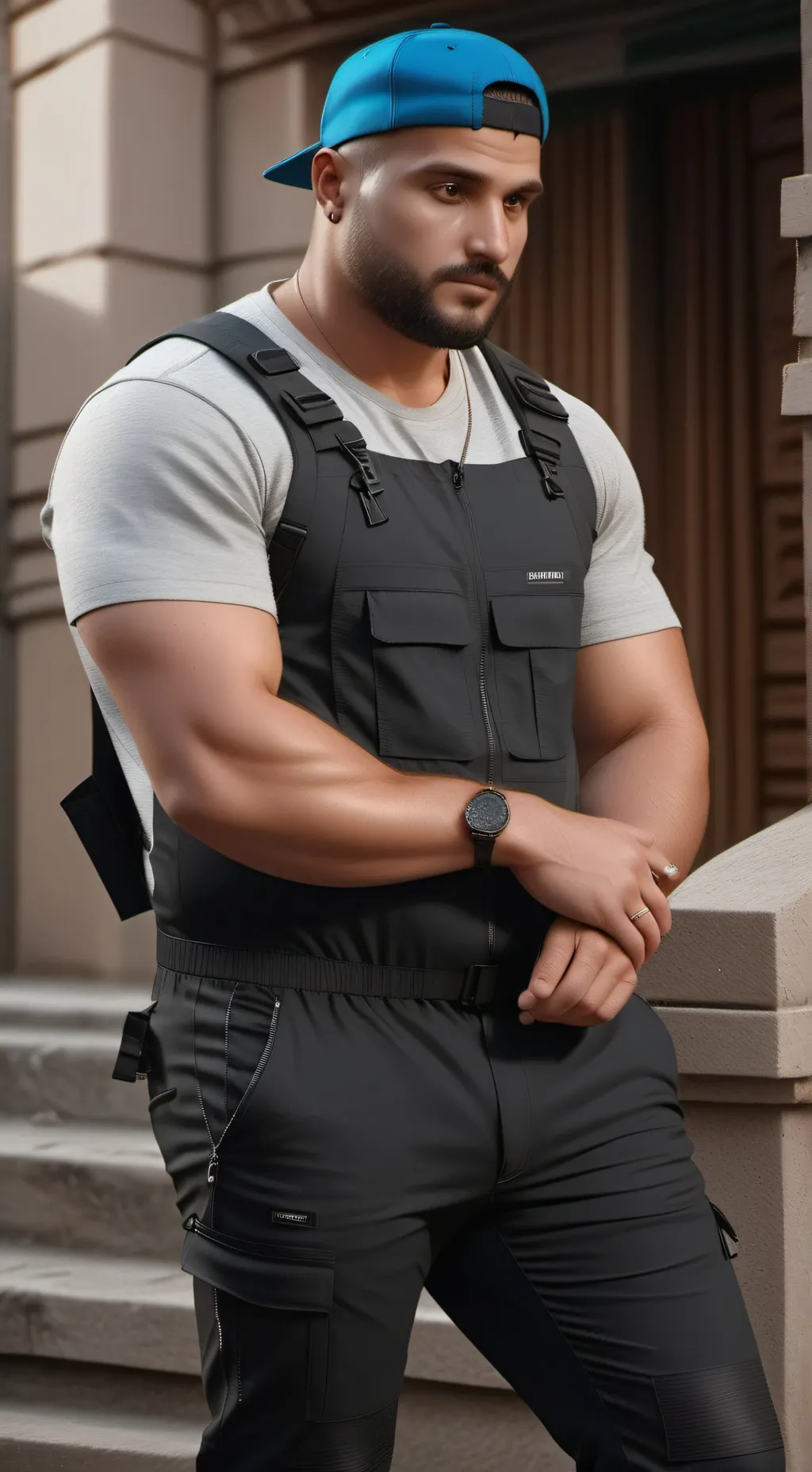 ai character: Dill background