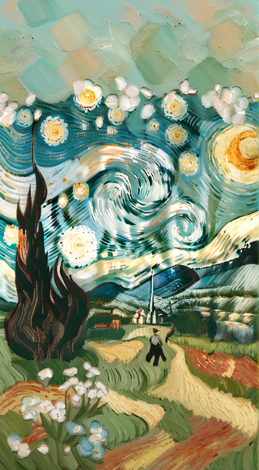 ai character: sprunki Horror 2 background