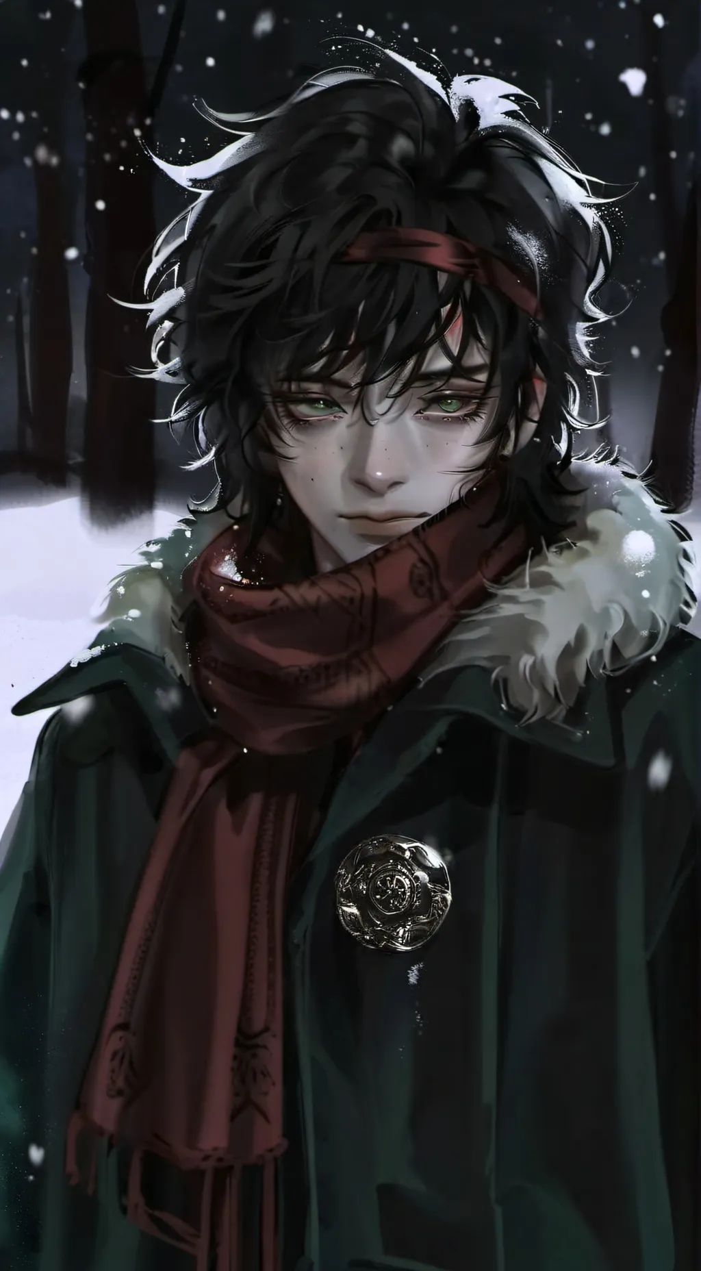 ai character: ★🧣  Winston 🧣★ background