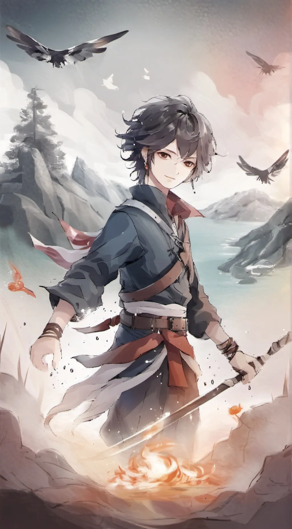 ai character: make your story background