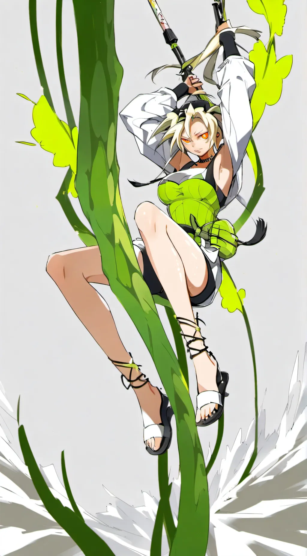 ai character: Z fighters background