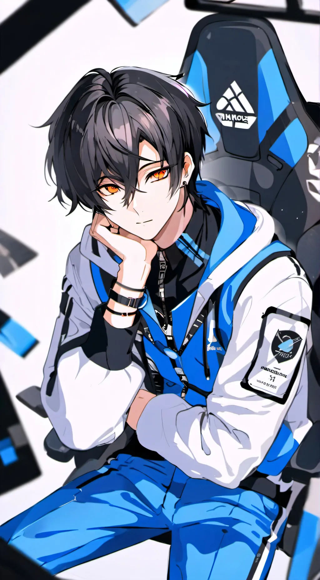 ai character: 陌赫 background