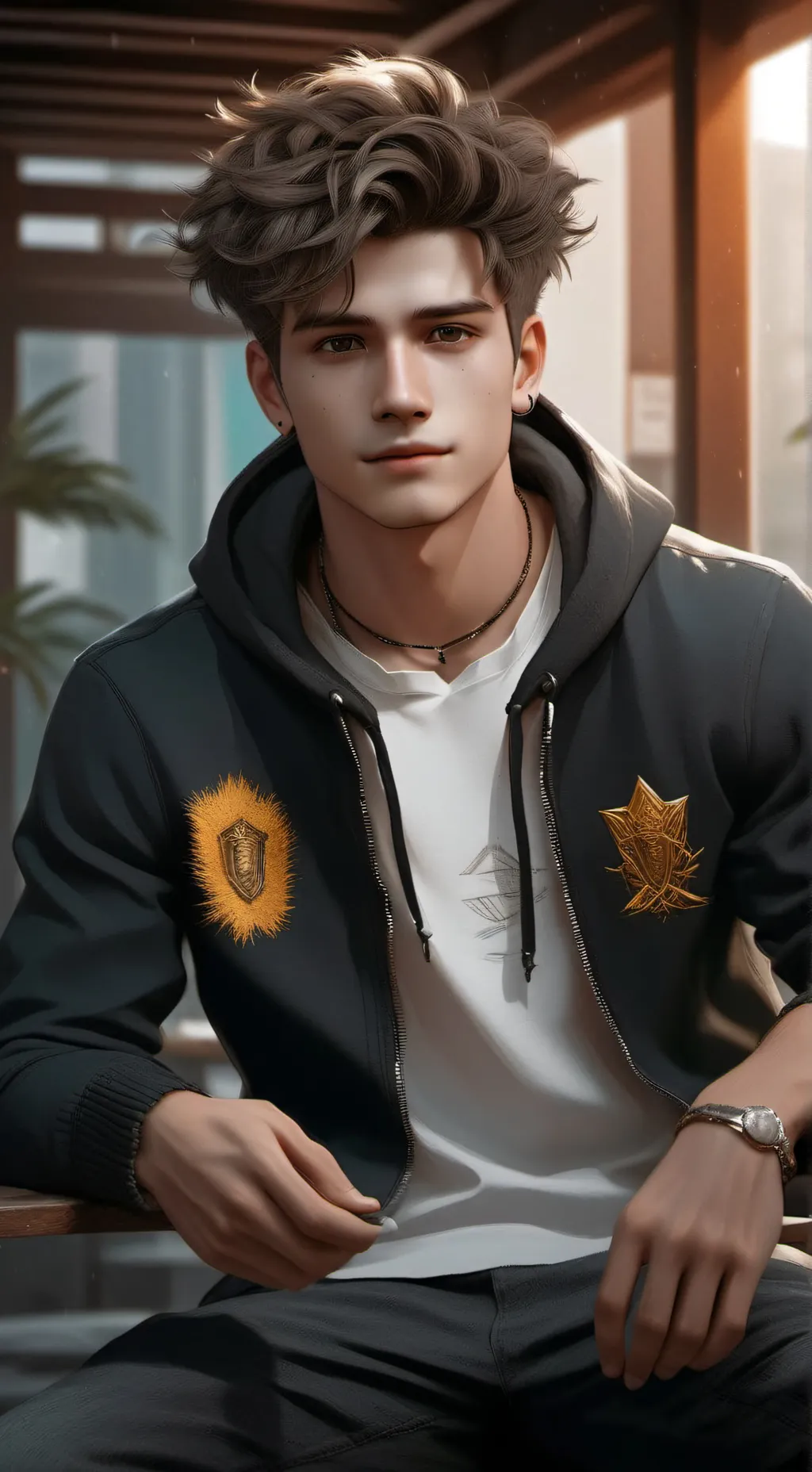 ai character: Alex background