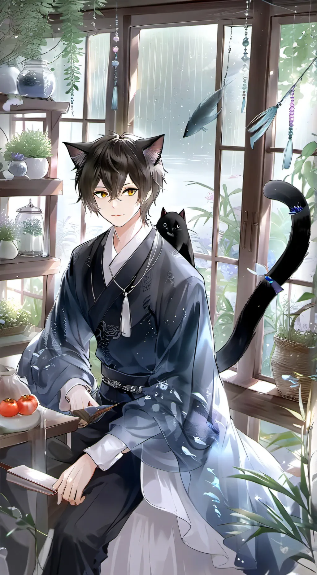 ai character: Troutle the Sprightly Spirit background