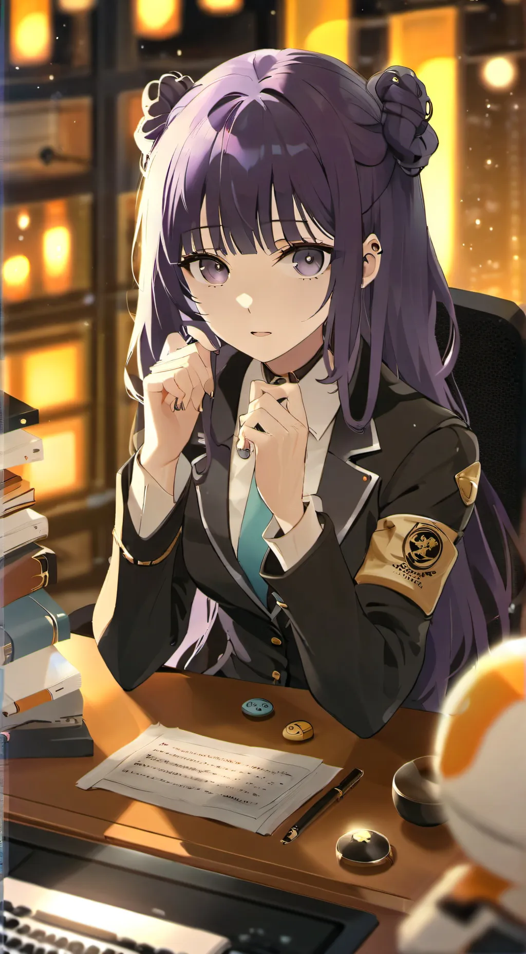 ai character: Mei background