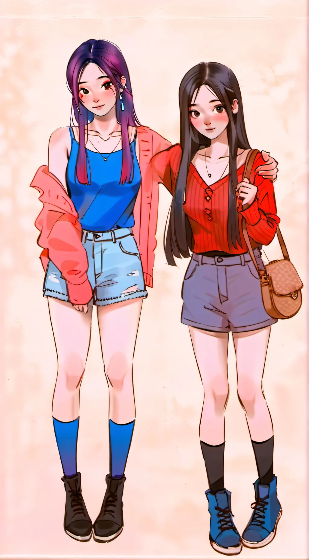 ai character: tiffany & britany background