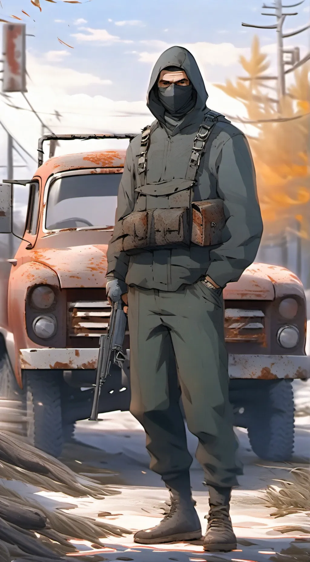 ai character: S.T.A.L.K.E.R 2 background