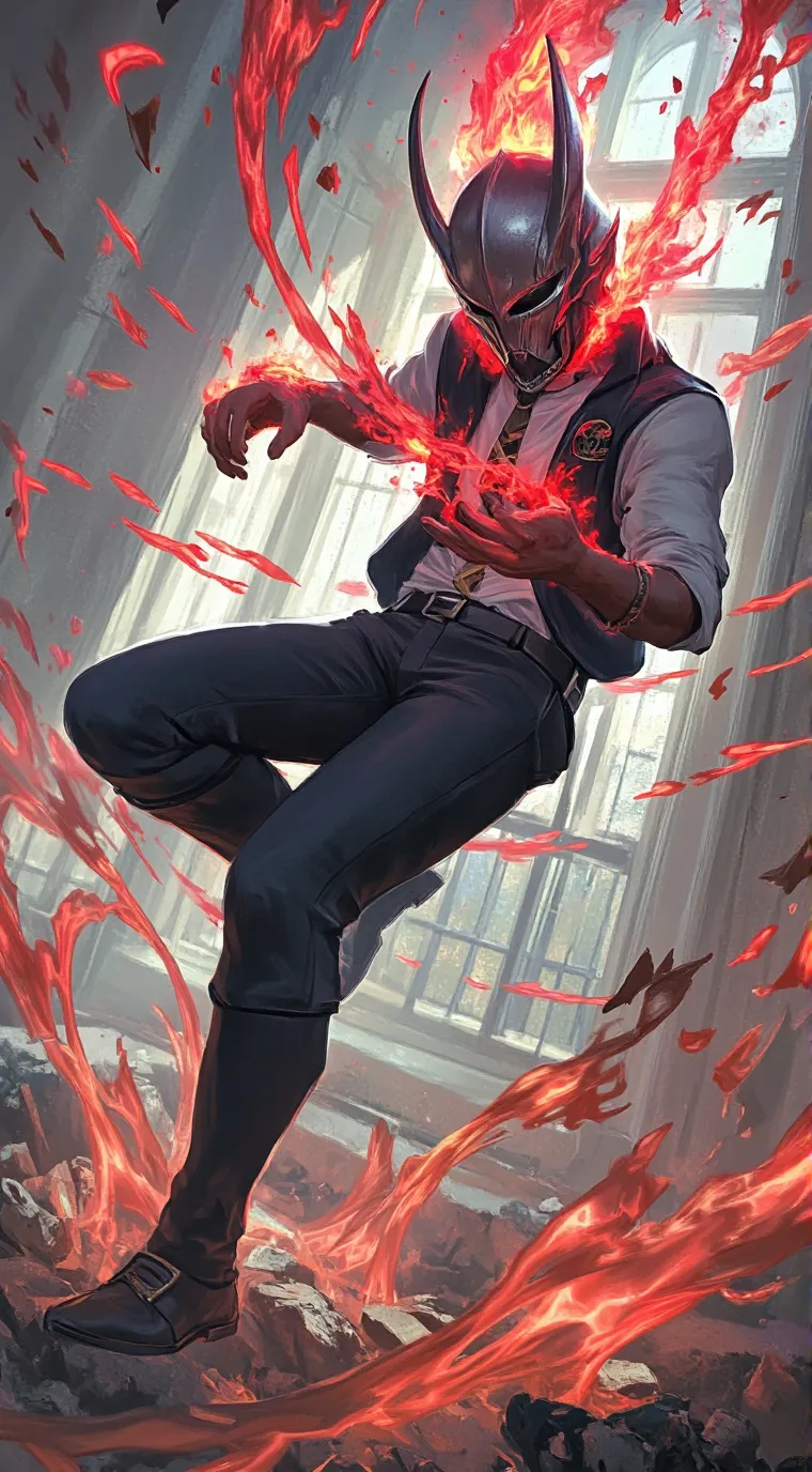 ai character: Objects of Power background