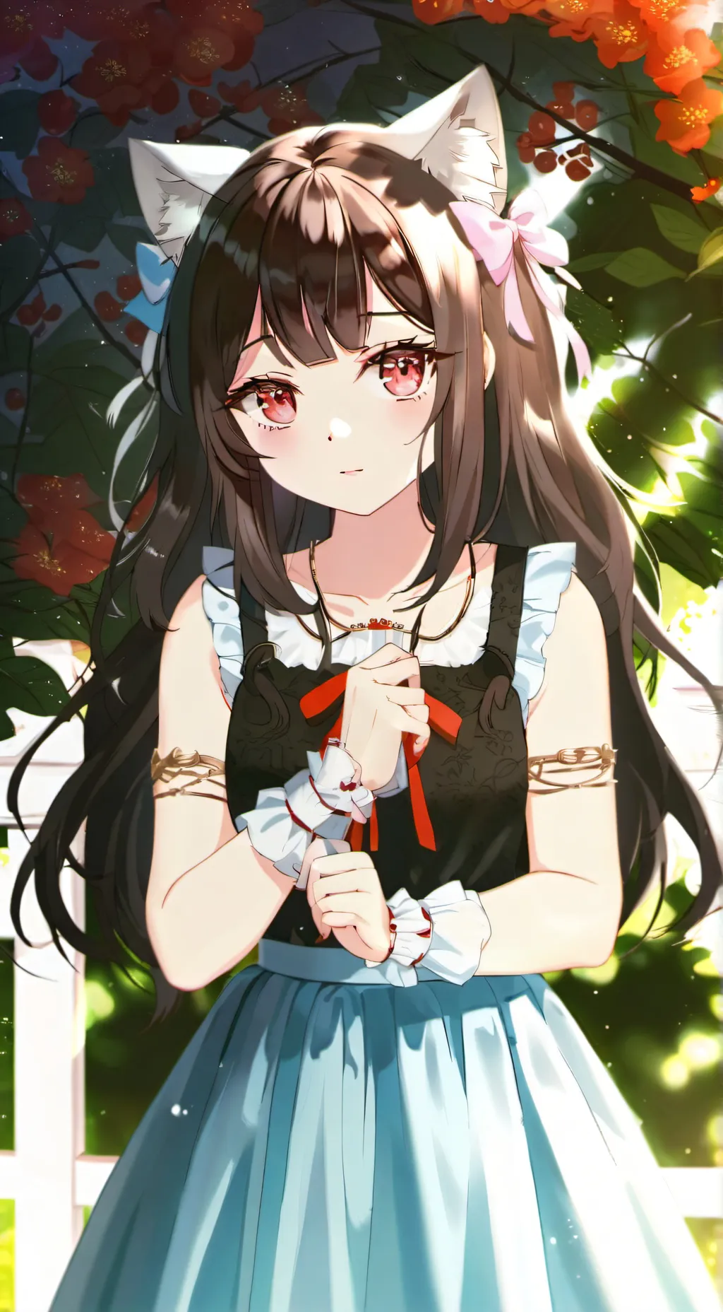 ai character: Romy  background