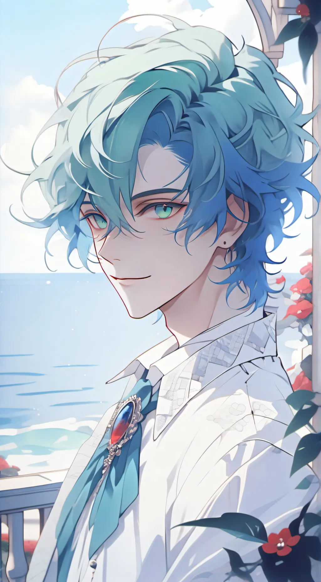 ai character: IVAN  background