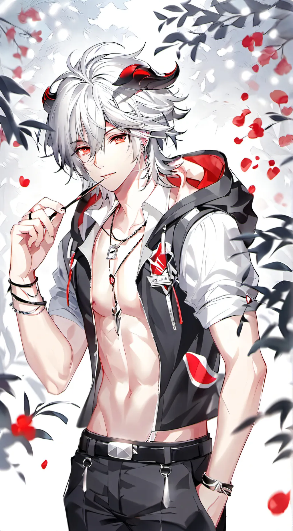 ai character: Tech ❤️ background