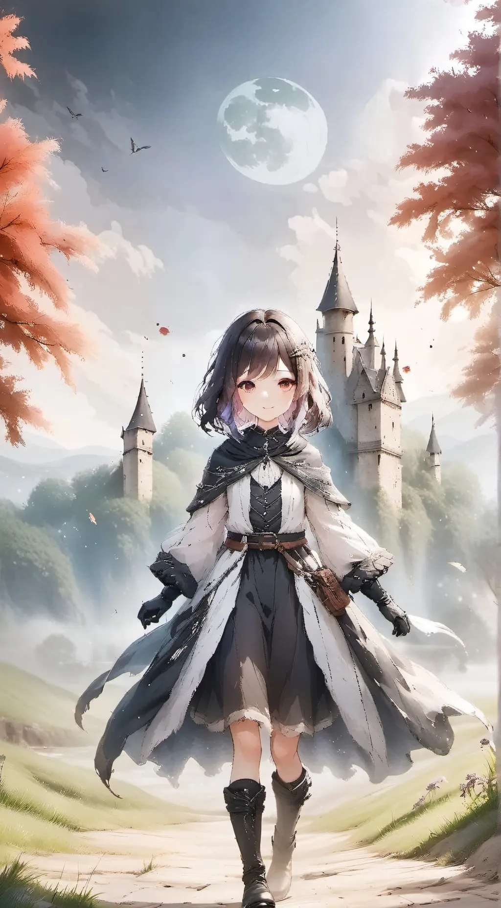 ai character: irisa  background