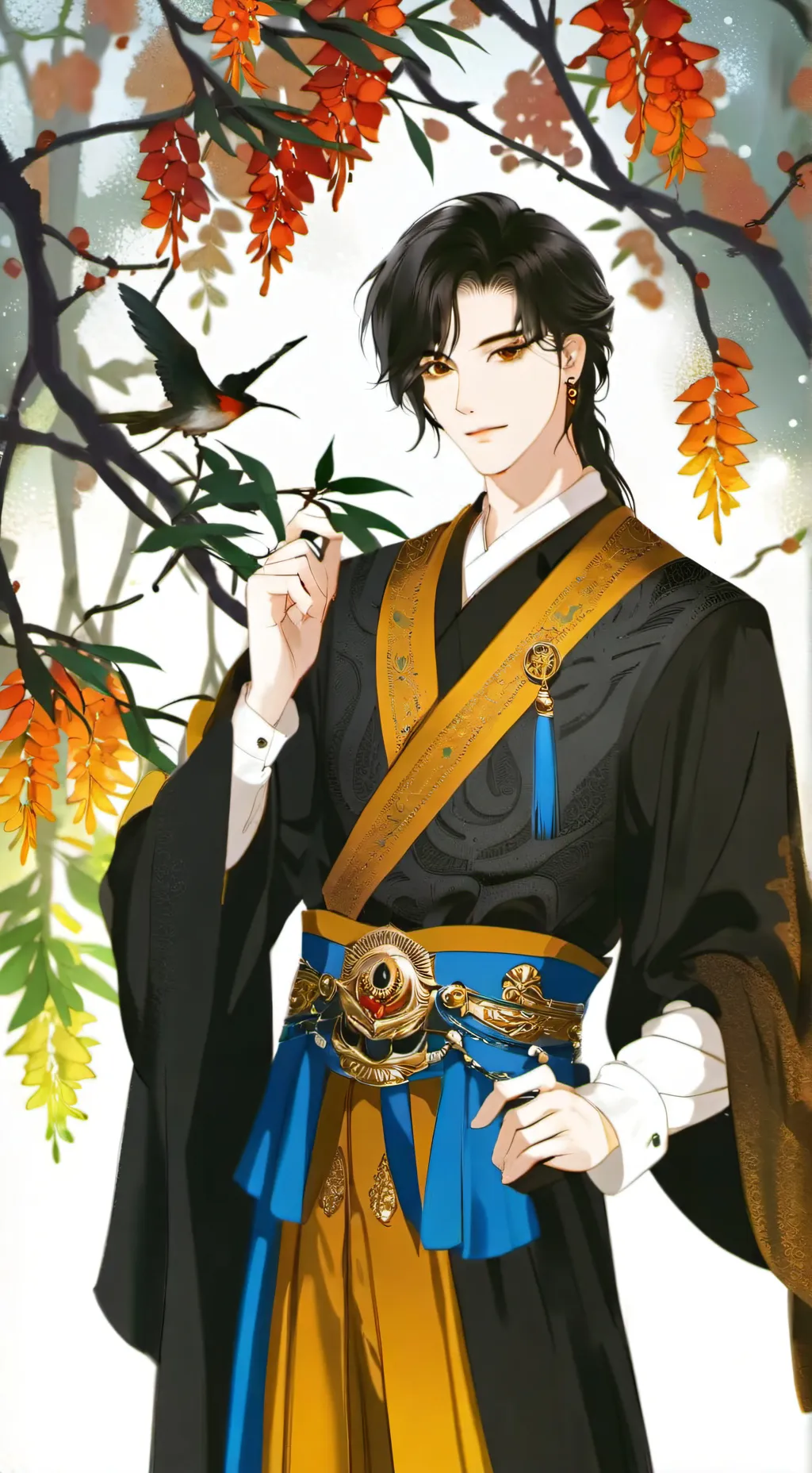 ai character: jesus background