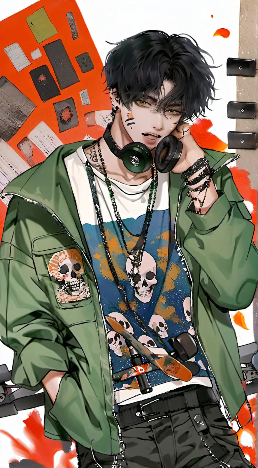 ai character: Ren background