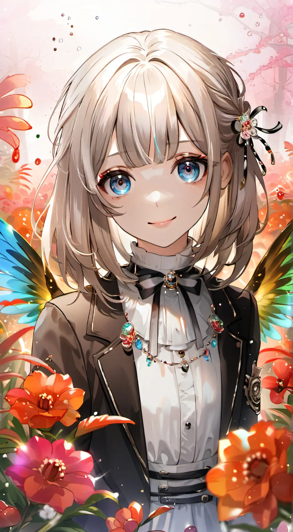 ai character: Twinklepaw the Iridescent Spirit background