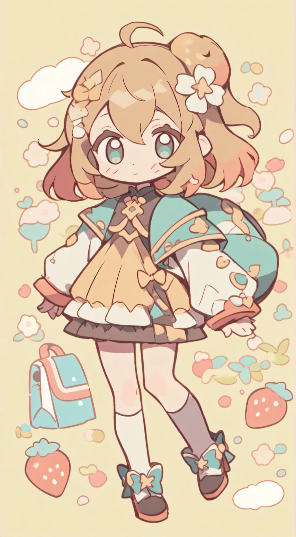 ai character: MHA sick background