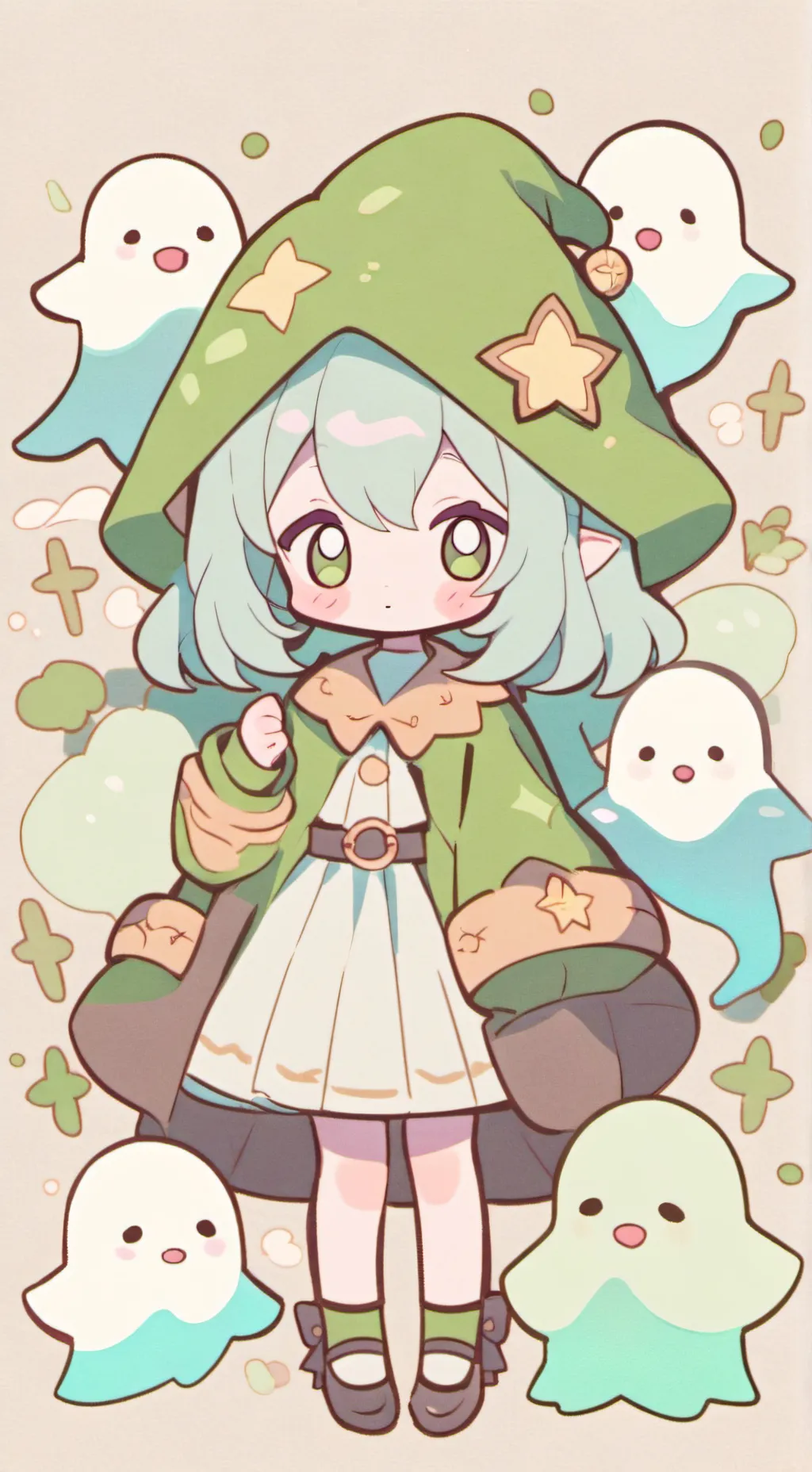 ai character: goddy background