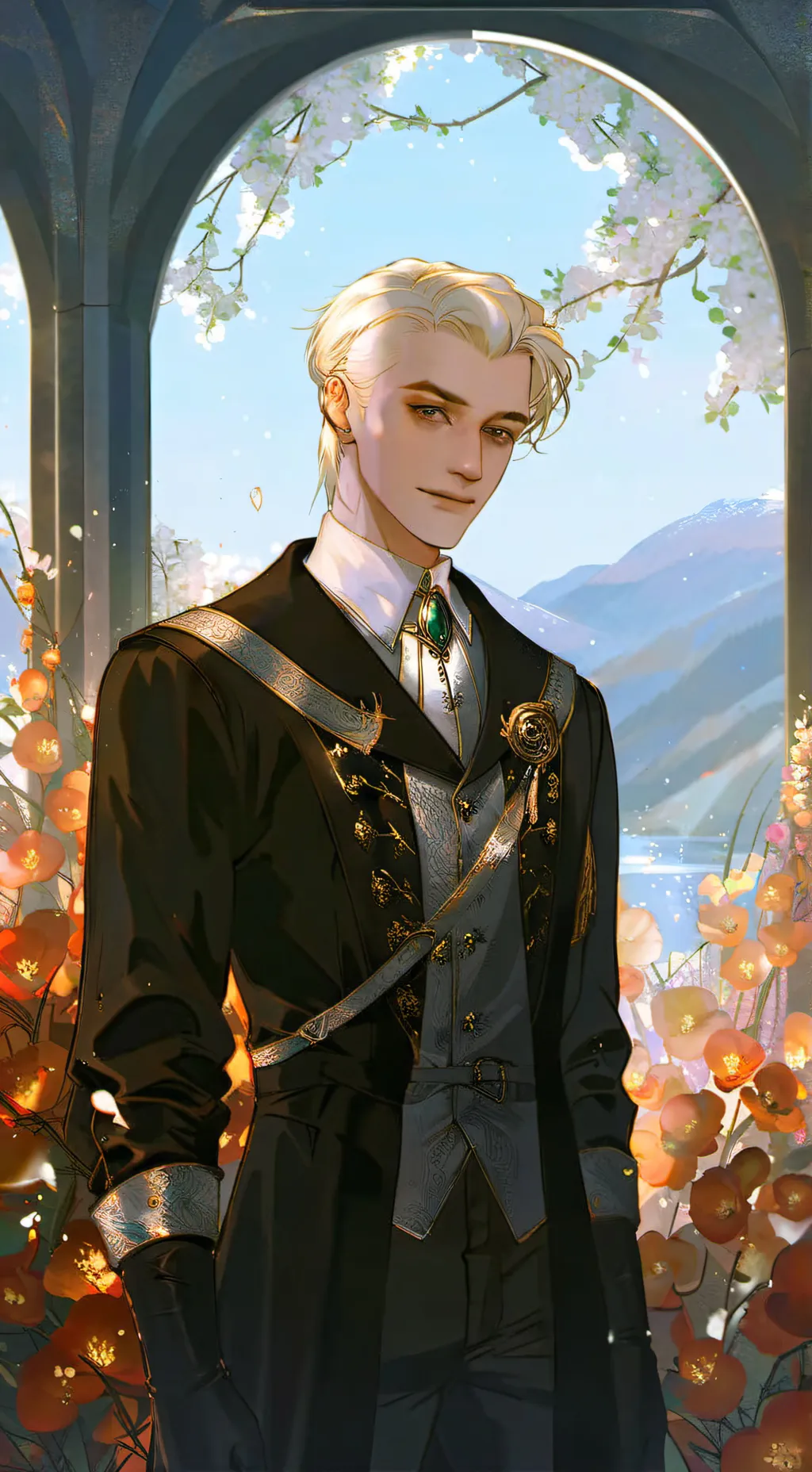 ai character: Slytherin boys background