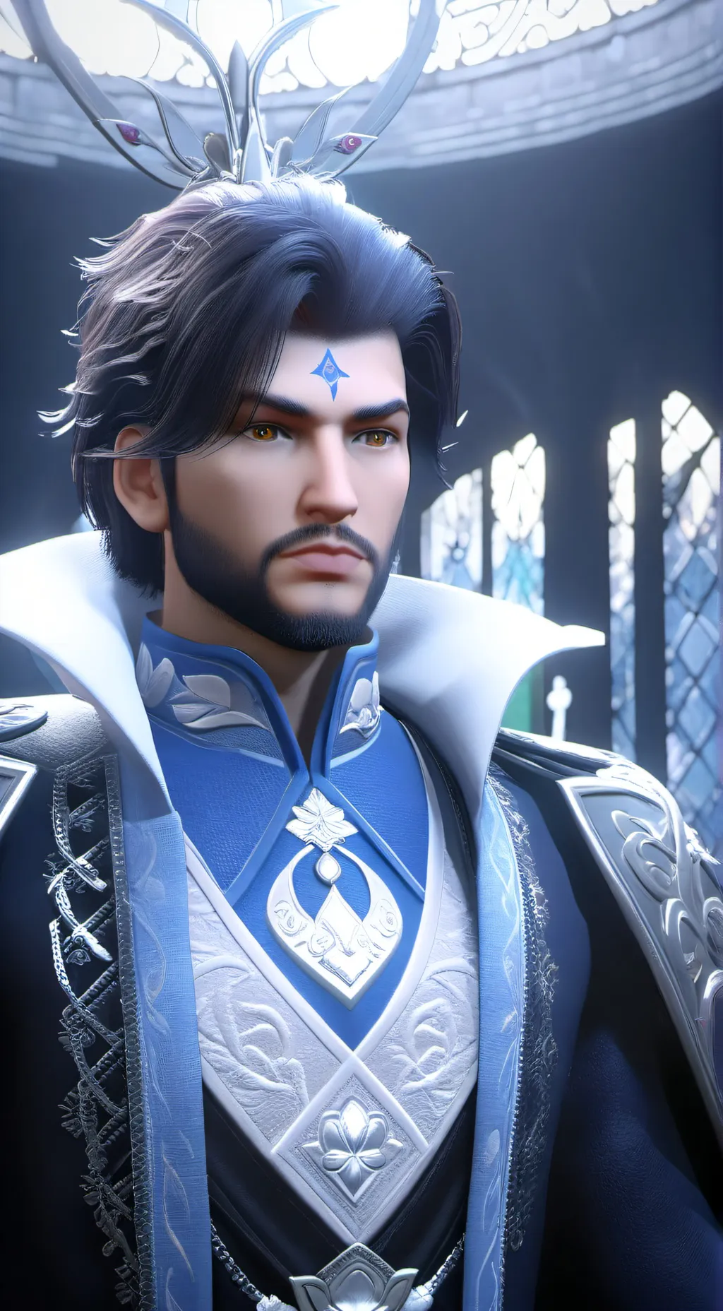 ai character: capitão Laio prime background