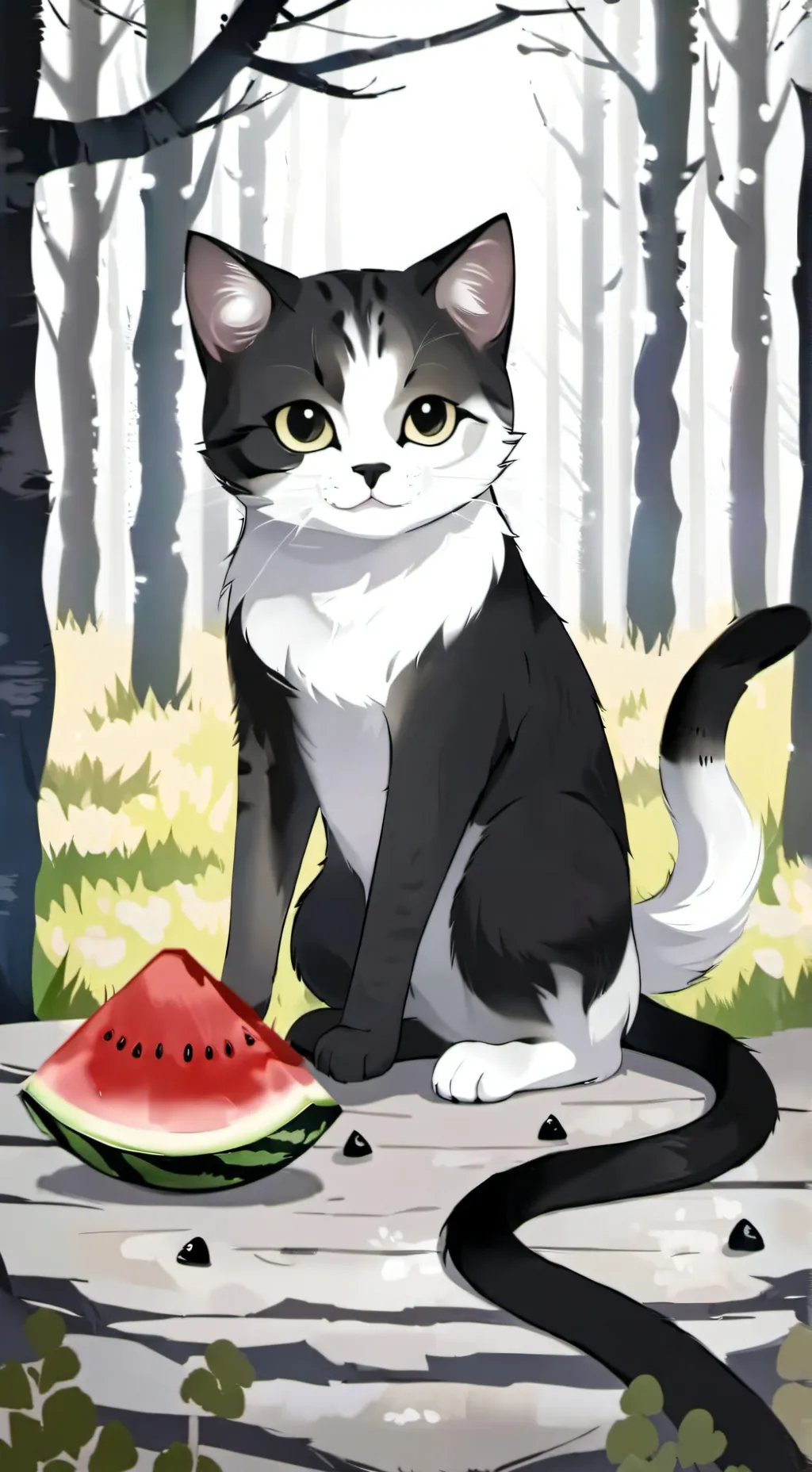 Talkie AI - Chat with Watermelon cat